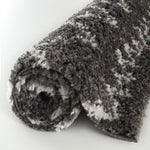 Moroccan Dark Grey Shaggy Rug | 940 - Bargainia.com - 