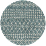 Moroccan Duck Egg Blue Shaggy Rug | 1050 - Bargainia.com - 