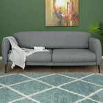 Moroccan Duck Egg Blue Shaggy Rug | 550 - Bargainia.com - 