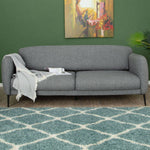 Moroccan Duck Egg Blue Shaggy Rug | 750 - Bargainia.com - 
