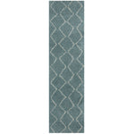 Moroccan Duck Egg Blue Shaggy Rug | 850 - Bargainia.com - 