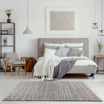 Moroccan Grey Shaggy Rug | 1010 - Bargainia.com - 