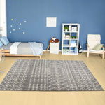 Moroccan Grey Shaggy Rug | 1010 - Bargainia.com - 