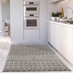 Moroccan Grey Shaggy Rug | 1010 - Bargainia.com - 