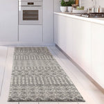 Moroccan Grey Shaggy Rug | 1010 - Bargainia.com - 