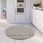 Moroccan Grey Shaggy Rug | 1010 - Bargainia.com - 