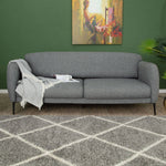 Moroccan Grey Shaggy Rug | 510 - Bargainia.com - 