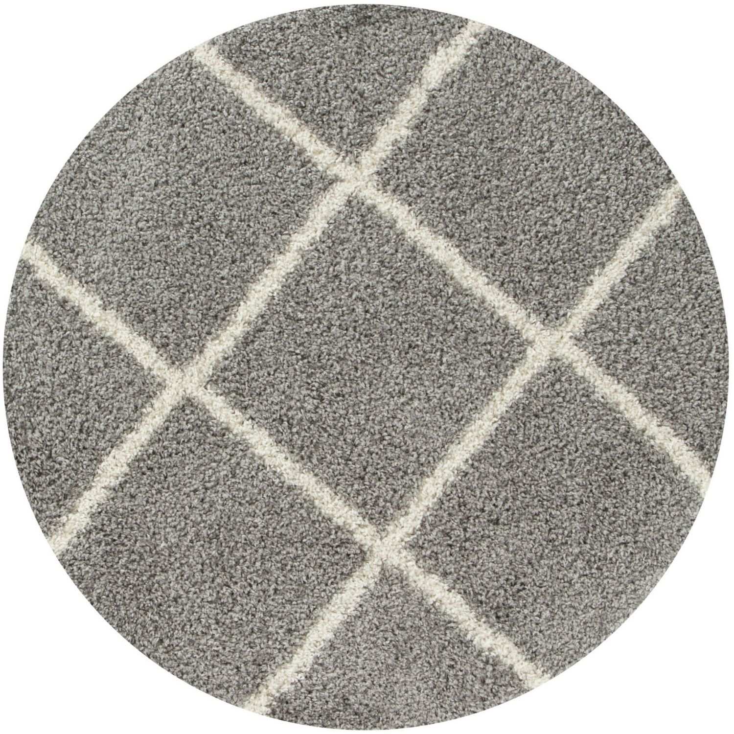 Moroccan Grey Shaggy Rug | 510 - Bargainia.com - 5056584503241 - 3174