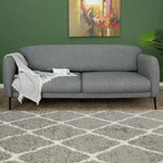 Moroccan Grey Shaggy Rug | 710 - Bargainia.com - 