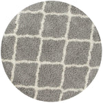 Moroccan Grey Shaggy Rug | 710 - Bargainia.com - 