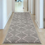 Moroccan Grey Shaggy Rug | 810 - Bargainia.com - 