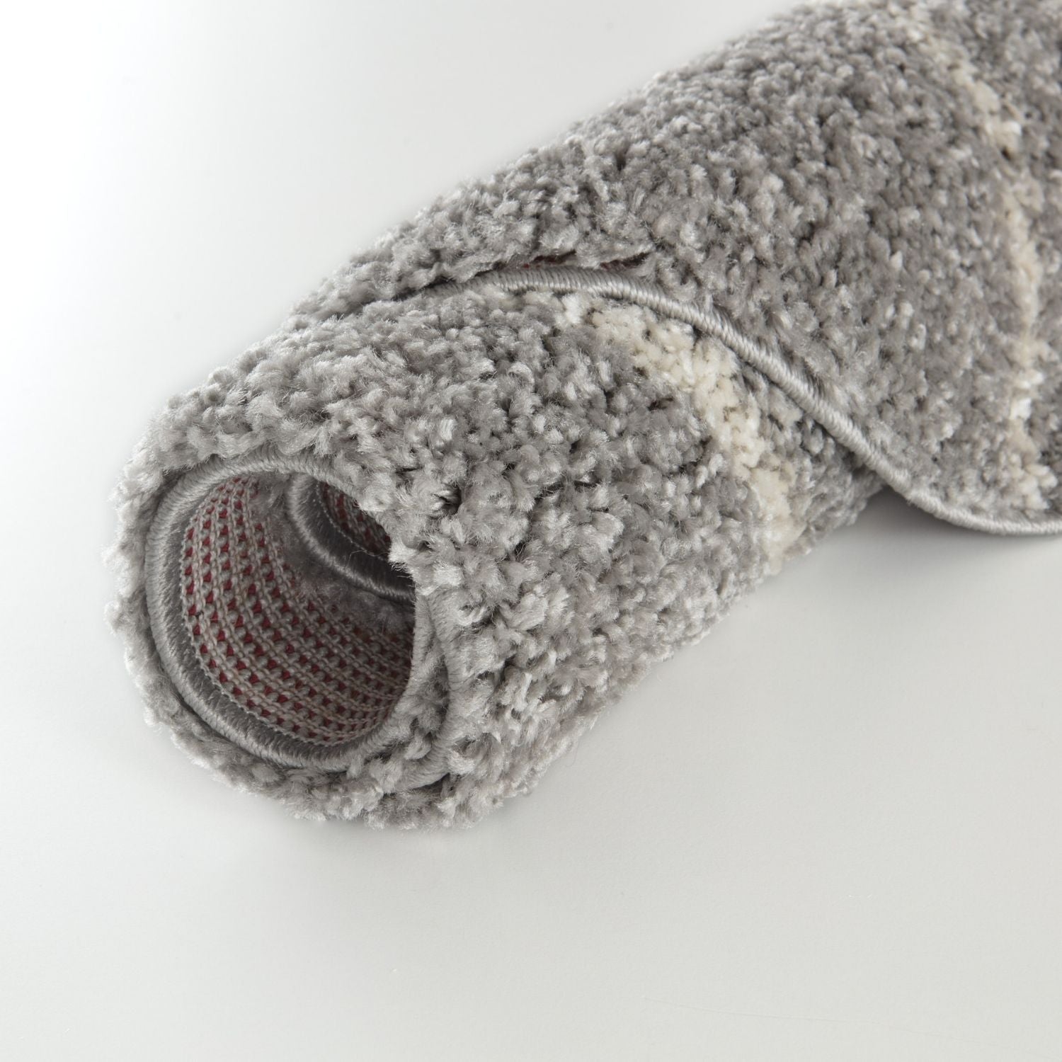 Moroccan Grey Shaggy Rug | 810 - Bargainia.com - 5056584513837 - 3466