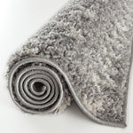 Moroccan Grey Shaggy Rug | 910 - Bargainia.com - 