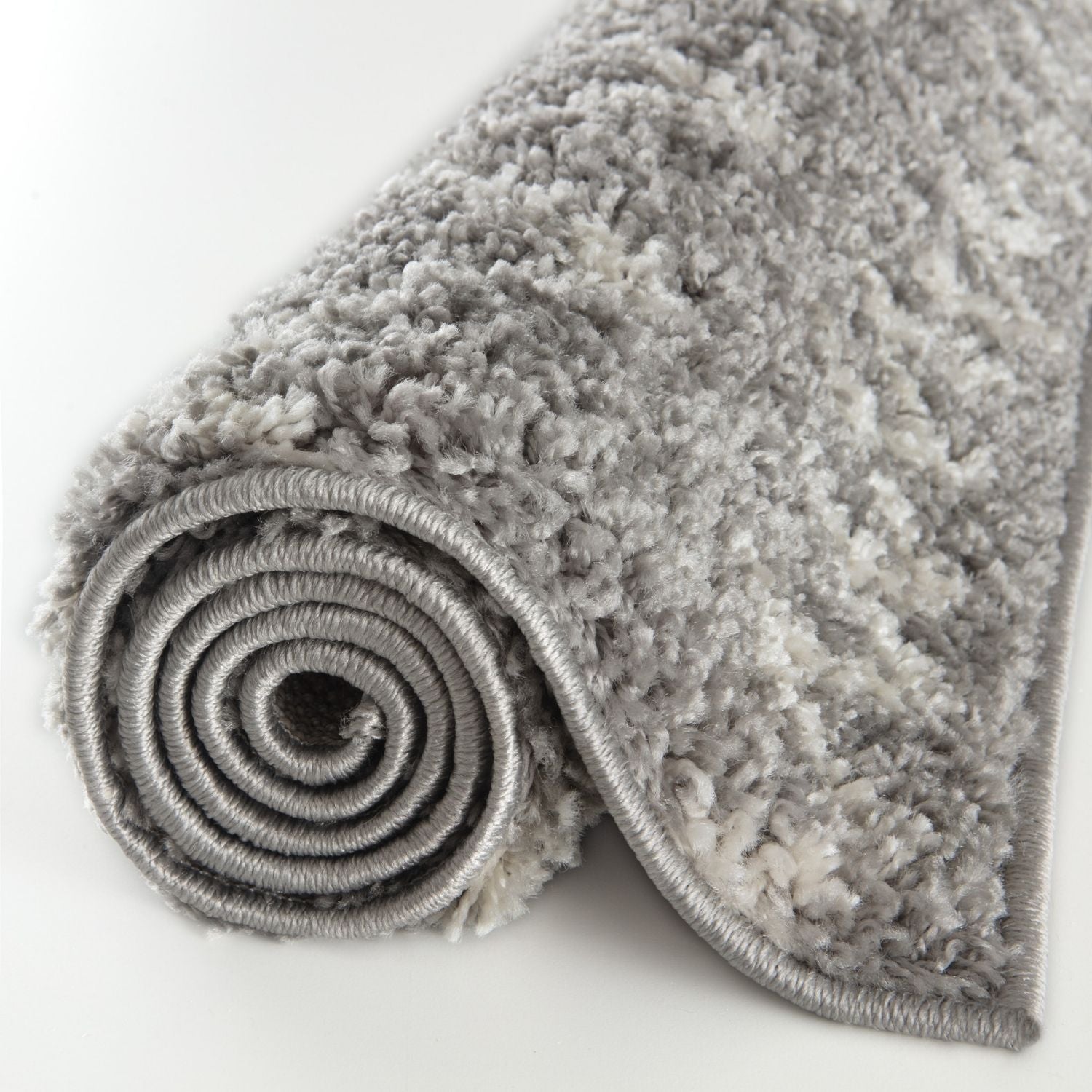 Moroccan Grey Shaggy Rug | 910 - Bargainia.com - 5056584513417 - 3523