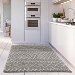 Moroccan Grey Shaggy Rug | 910 - Bargainia.com - 