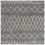 Moroccan Grey Shaggy Rug | 910 - Bargainia.com - 