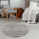 Moroccan Grey Shaggy Rug | 910 - Bargainia.com - 