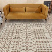 Moroccan Ivory Beige Shaggy Rug | 1030 - Bargainia.com - 5056584541519 - 3603