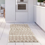 Moroccan Ivory Beige Shaggy Rug | 1030 - Bargainia.com - 