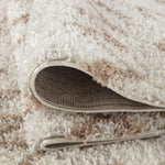 Moroccan Ivory Beige Shaggy Rug | 830 - Bargainia.com - 