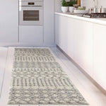 Moroccan Ivory Grey Shaggy Rug | 1000 - Bargainia.com - 