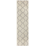 Moroccan Ivory Grey Shaggy Rug | 800 - Bargainia.com - 