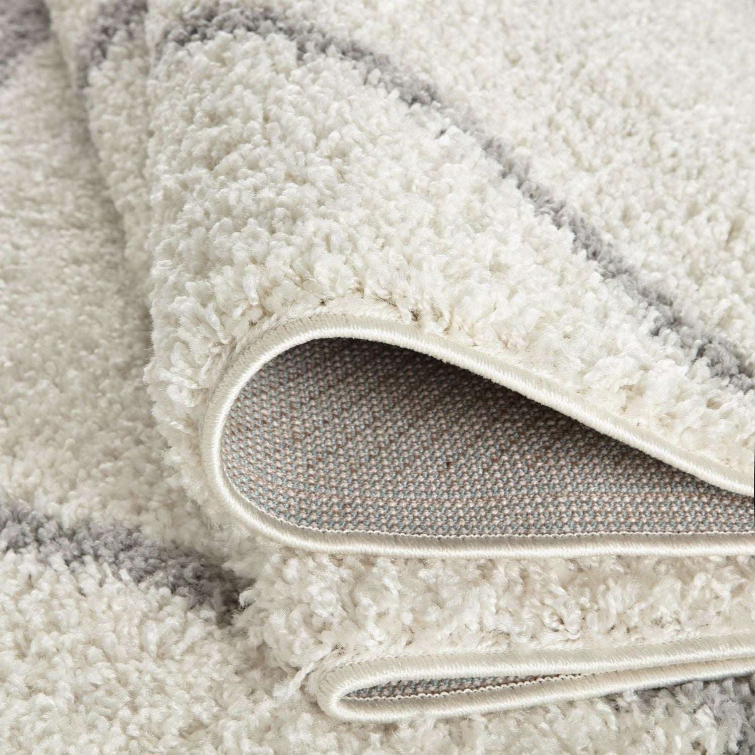 Moroccan Ivory Shaggy Rug | 500 - Bargainia.com - 5056584502992 - 3160