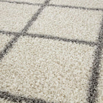 Moroccan Ivory Shaggy Rug | 500 - Bargainia.com - 