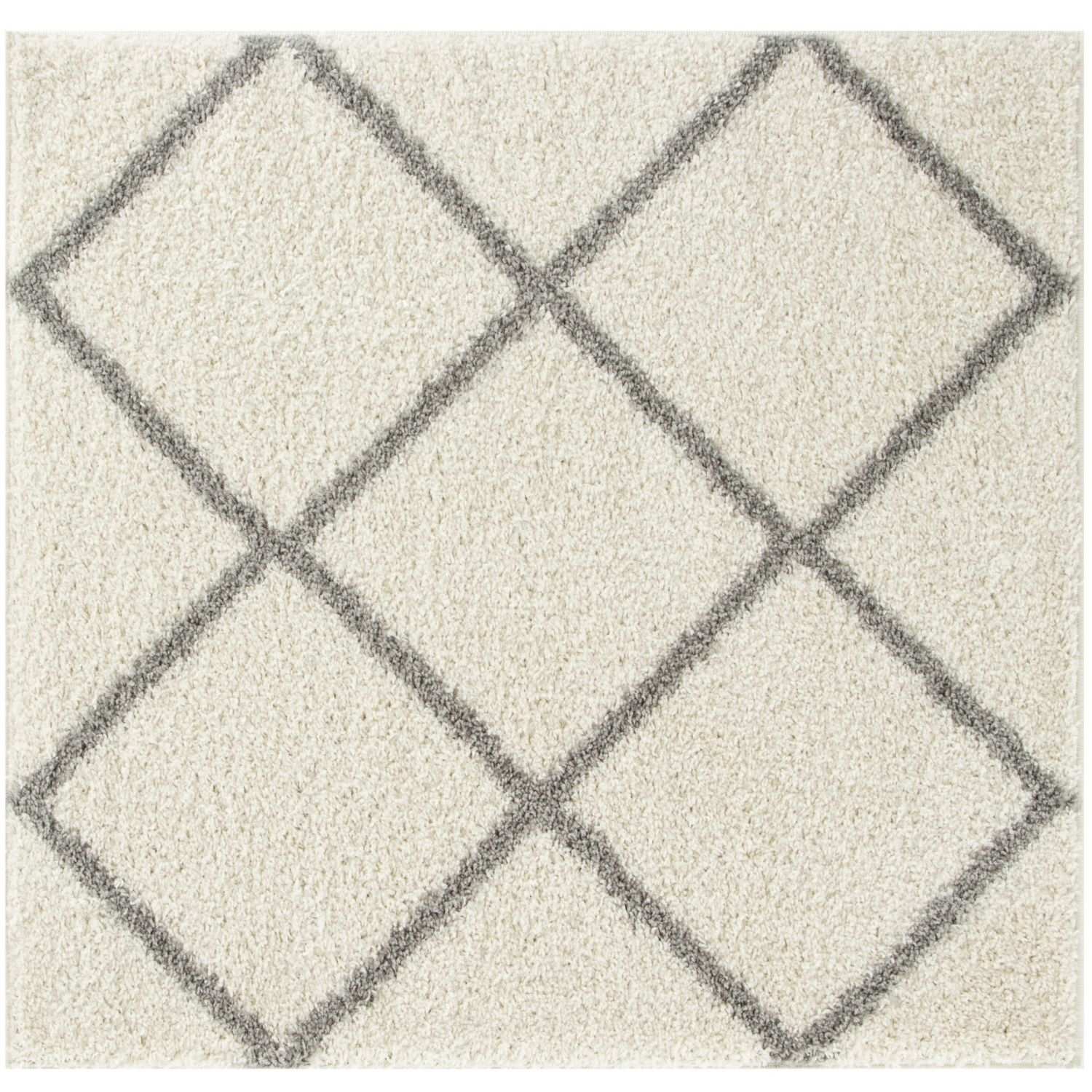 Moroccan Ivory Shaggy Rug | 500 - Bargainia.com - 5056584503173 - 3163