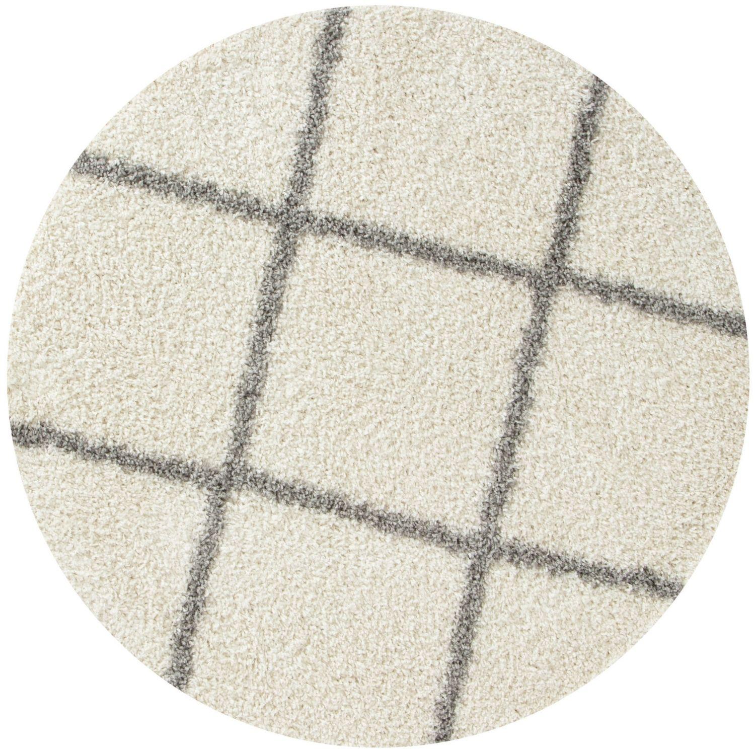 Moroccan Ivory Shaggy Rug | 500 - Bargainia.com - 