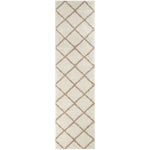 Moroccan Ivory Shaggy Rug | 530 - Bargainia.com - 