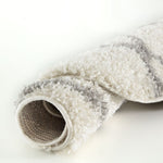 Moroccan Ivory Shaggy Rug | 600 - Bargainia.com - 