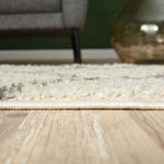 Moroccan Ivory Shaggy Rug | 700 - Bargainia.com - 