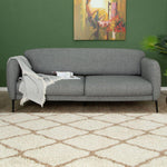 Moroccan Ivory Shaggy Rug | 730 - Bargainia.com - 