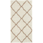 Moroccan Ivory Shaggy Rug | 730 - Bargainia.com - 