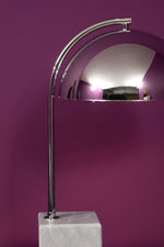 Murdoch Table Lamp With Chrome Shade - Bargainia.com - 5018705482149