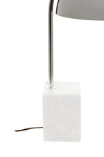 Murdoch Table Lamp With Chrome Shade - Bargainia.com - 5018705482149