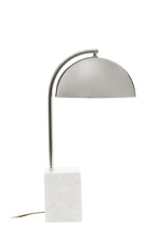 Murdoch Table Lamp With Chrome Shade - Bargainia.com - 5018705482149