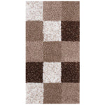 Myshaggy Geometric Brown Rug - Bargainia.com - 