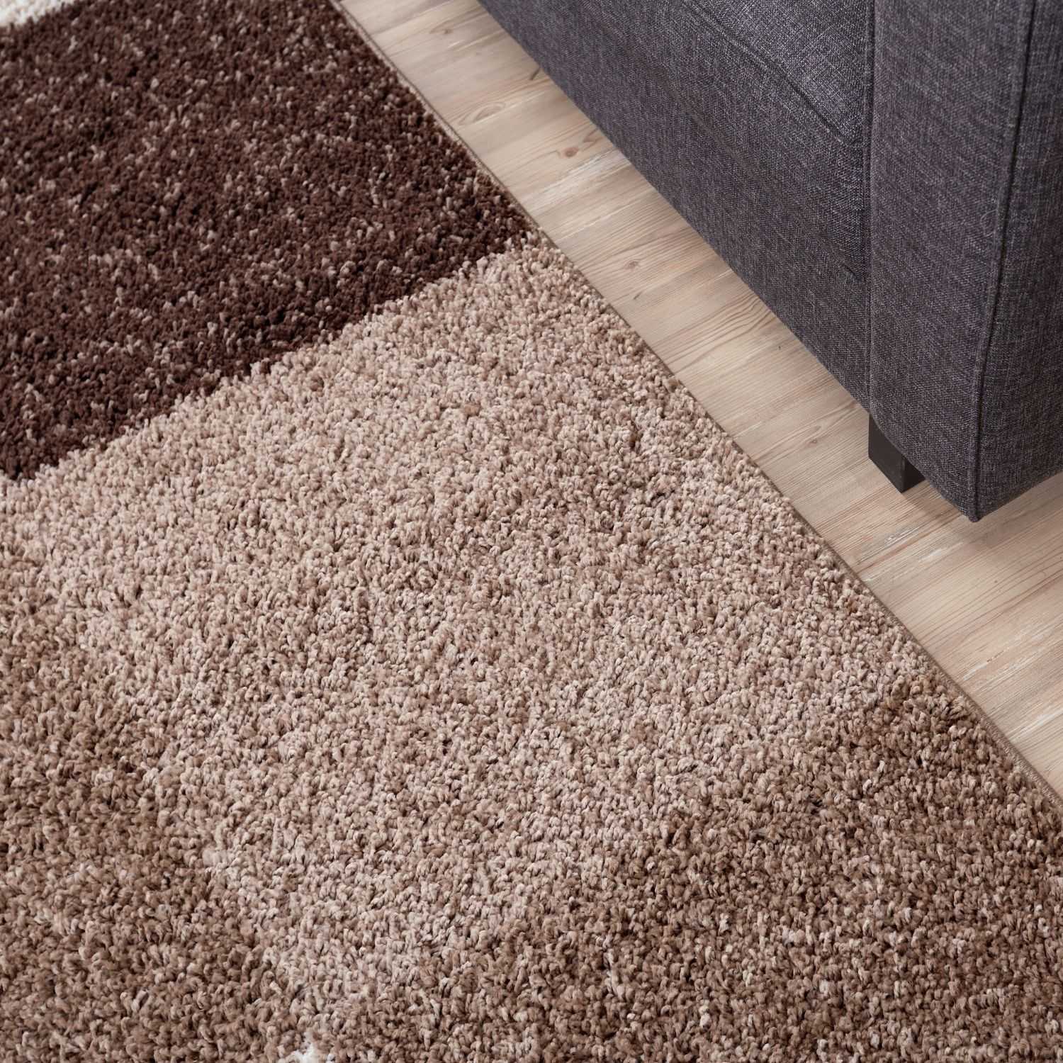 Myshaggy Geometric Brown Rug - Bargainia.com - 5060912234363 - 2895