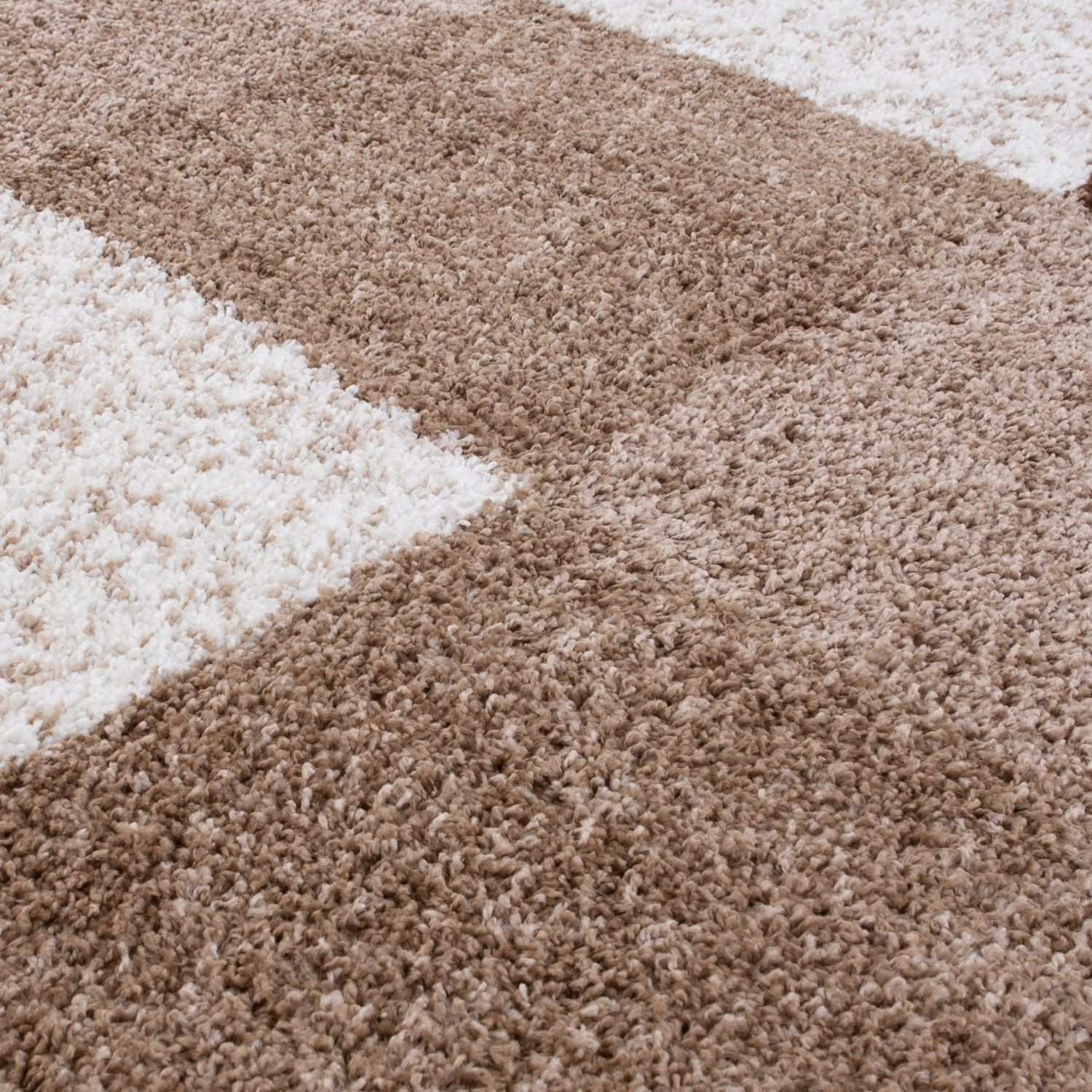Myshaggy Geometric Brown Rug - Bargainia.com - 5060912234363 - 2895