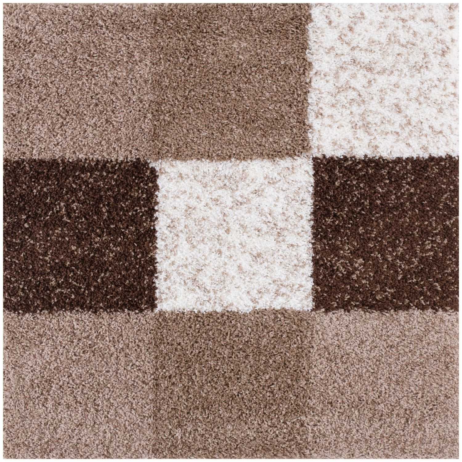 Myshaggy Geometric Brown Rug - Bargainia.com - 5060912234394 - 2898