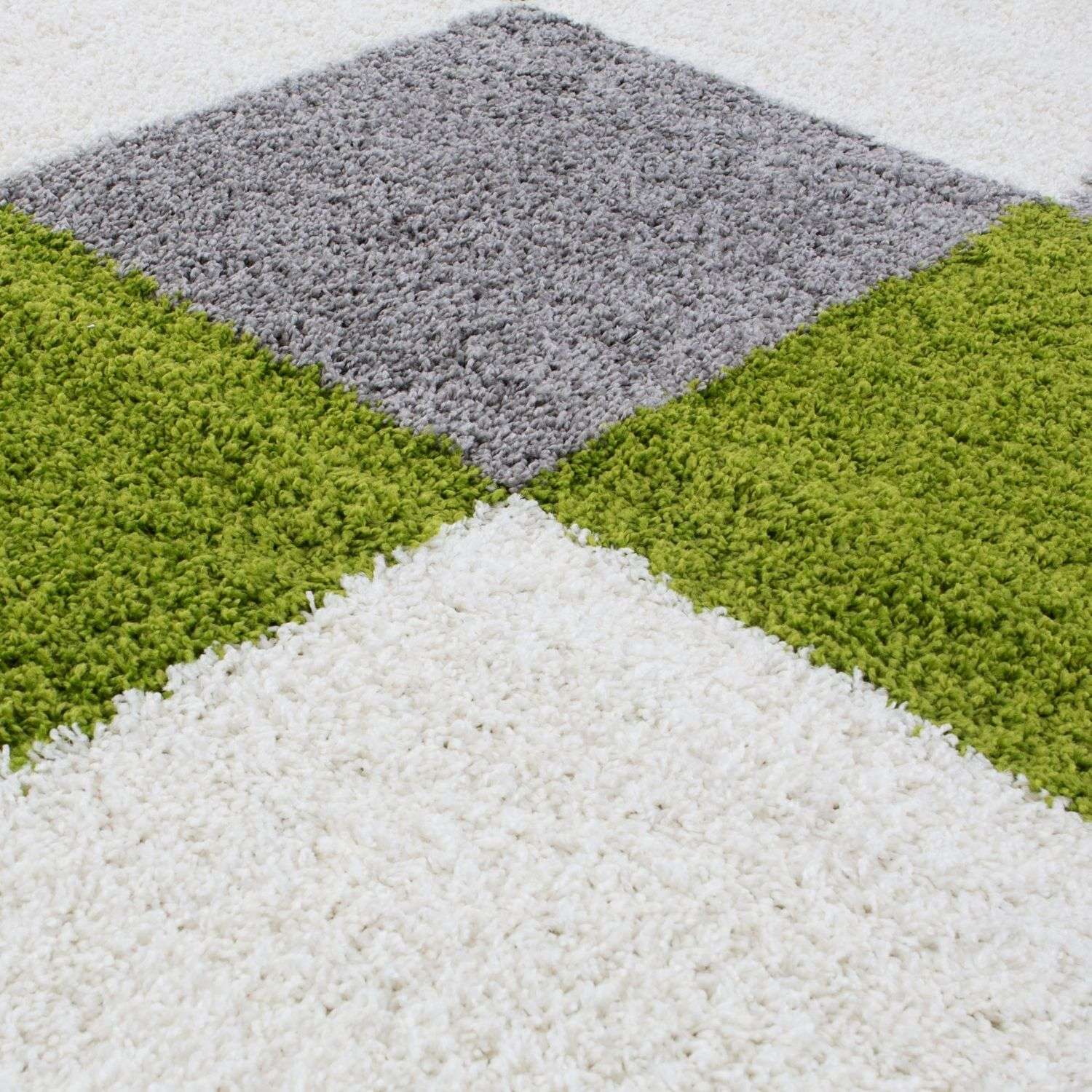 Myshaggy Geometric Green Rug - Bargainia.com - 5060912234967 - 2945