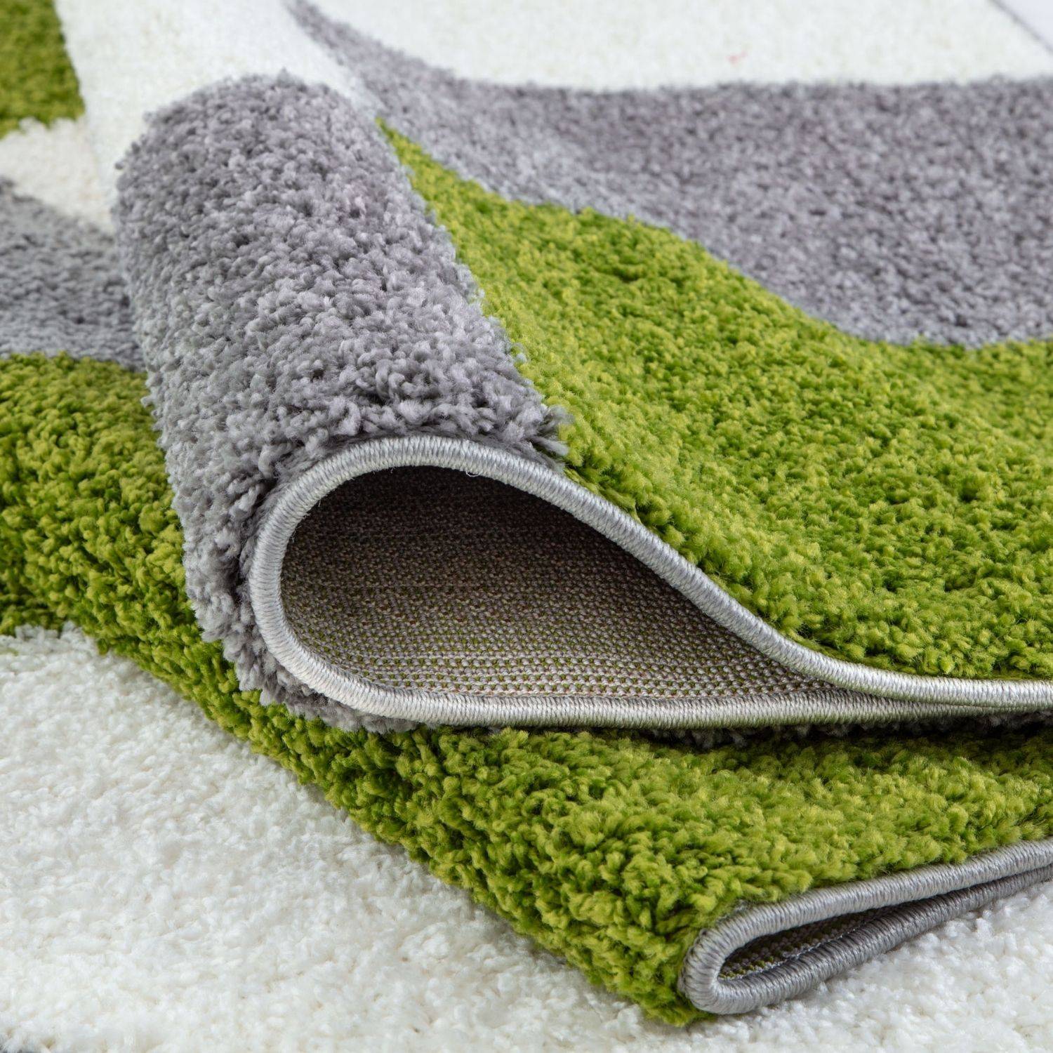 Myshaggy Geometric Green Rug - Bargainia.com - 5060912234967 - 2945