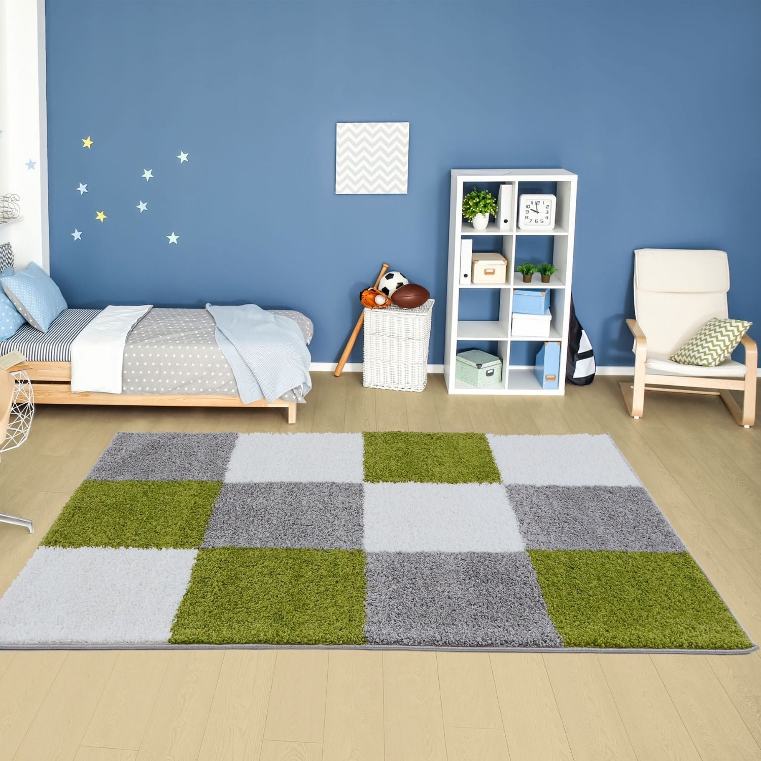 Myshaggy Geometric Green Rug - Bargainia.com - 5060912234967 - 2945