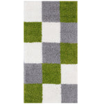 Myshaggy Geometric Green Rug - Bargainia.com - 