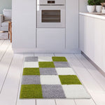 Myshaggy Geometric Green Rug - Bargainia.com - 
