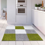 Myshaggy Geometric Green Rug - Bargainia.com - 
