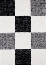 Myshaggy Geometric Grey Rug - Bargainia.com - 