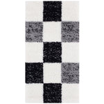 Myshaggy Geometric Grey Rug - Bargainia.com - 